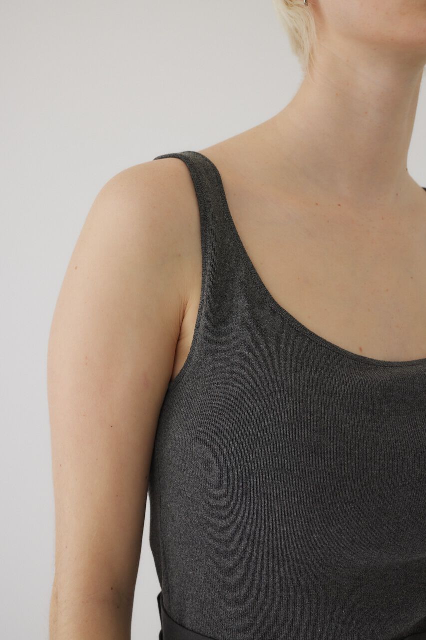 RIM.ARK 「Oval line padset tank」|タンクトップ|