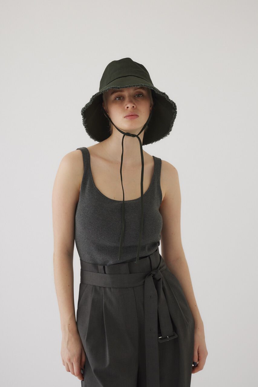 RIM.ARK 「Oval line padset tank」|タンクトップ|