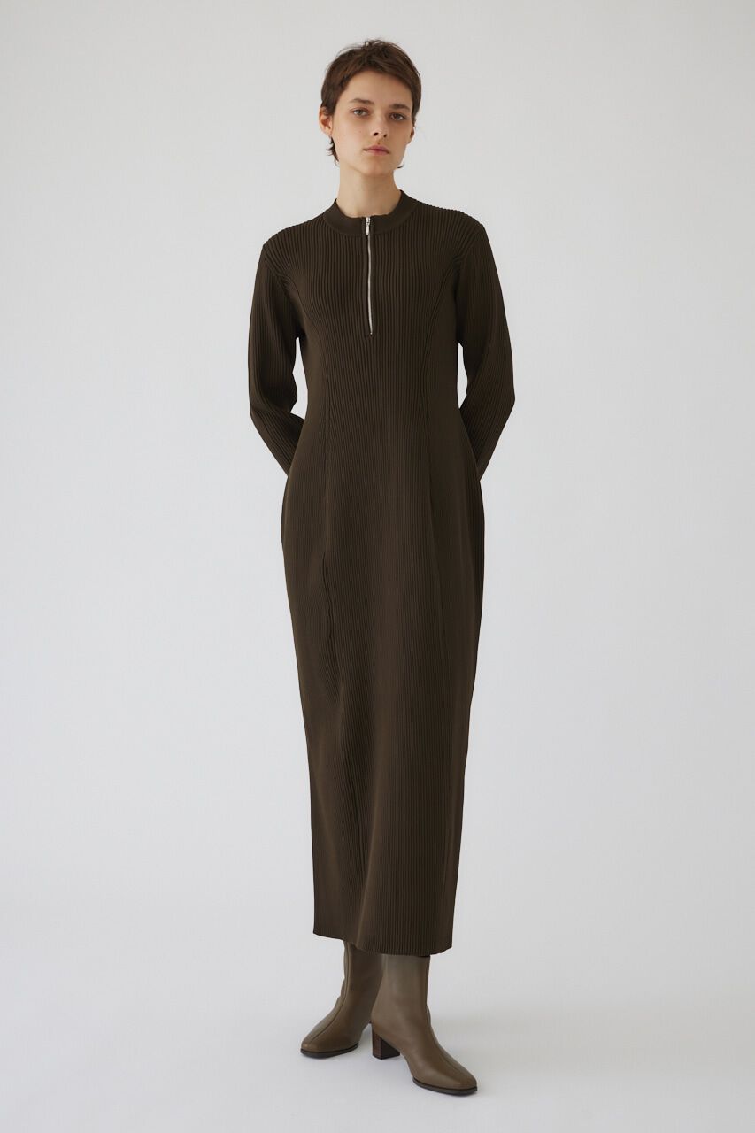 RIM.ARK 「Zip up cocoon OP」|ワンピース|L/BRN1