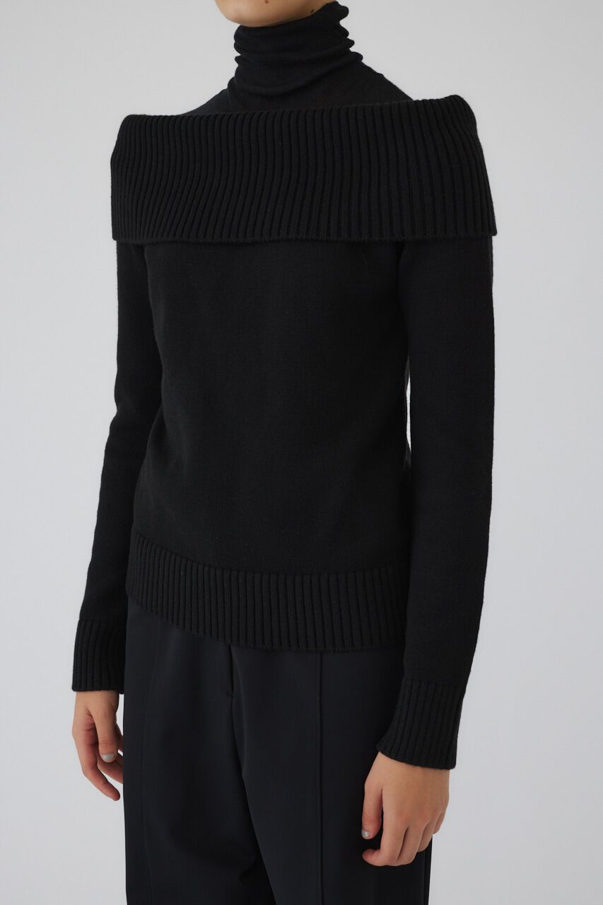 RIM.ARK 「Docking off shoulder tops」|ニット・セーター|