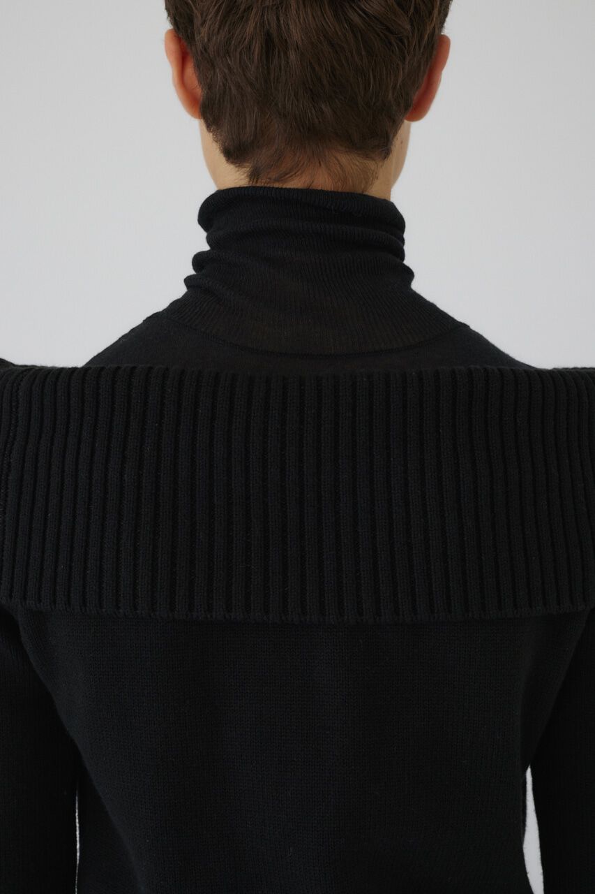 RIM.ARK 「Docking off shoulder tops」|ニット・セーター|