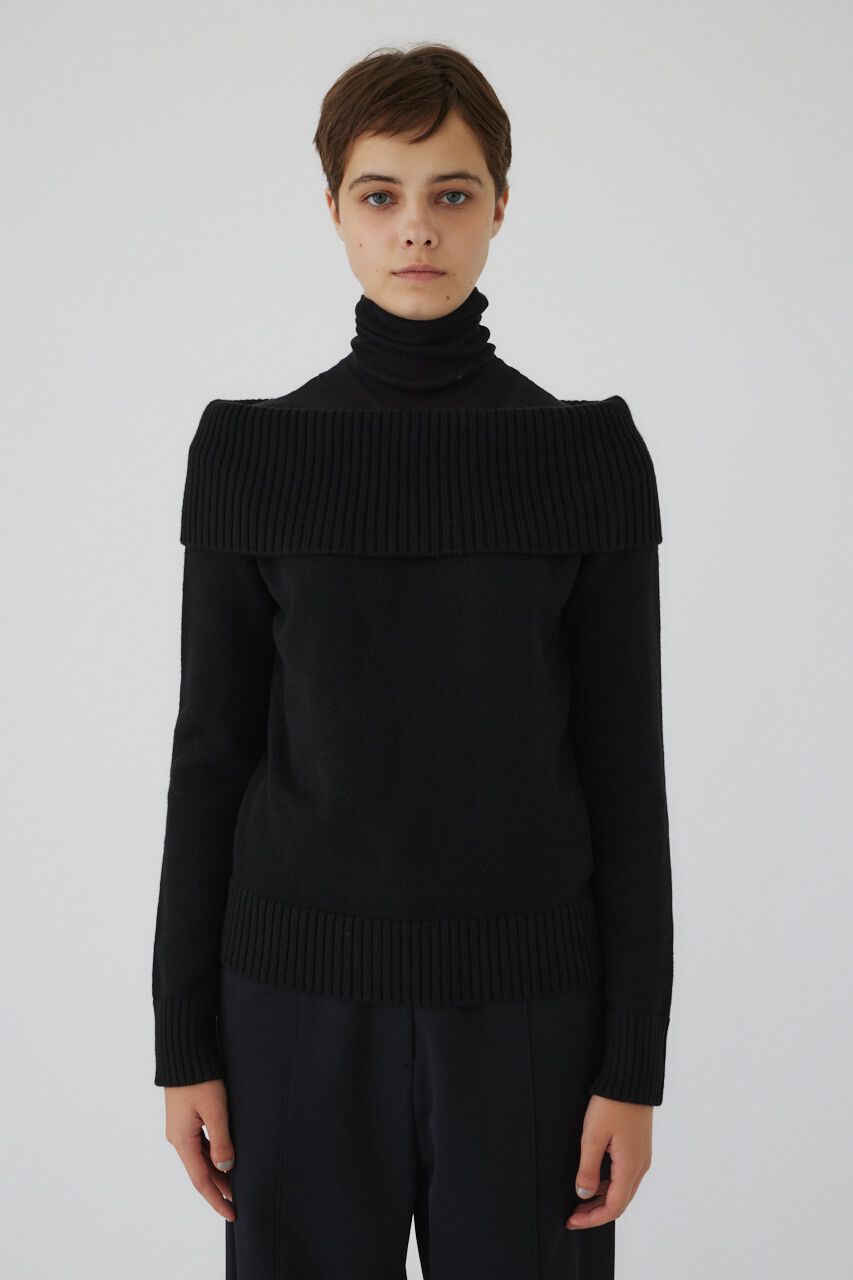 RIM.ARK 「Docking off shoulder tops」|ニット・セーター|