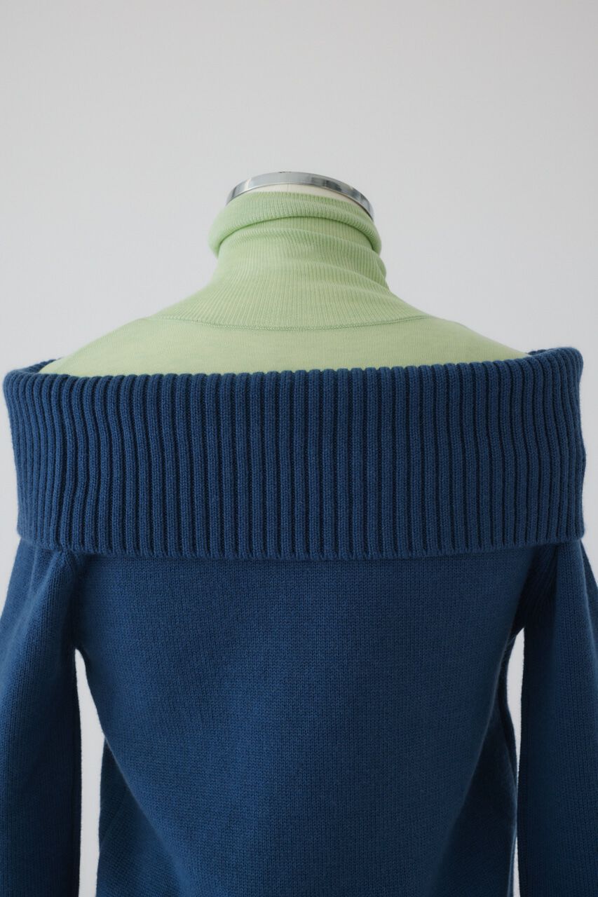 RIM.ARK 「Docking off shoulder tops」|ニット・セーター|