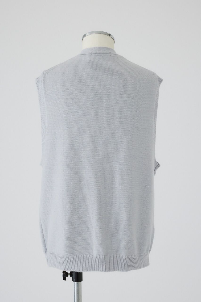 RIM.ARK 「4type long knit vest」|ダウンベスト・ベスト|