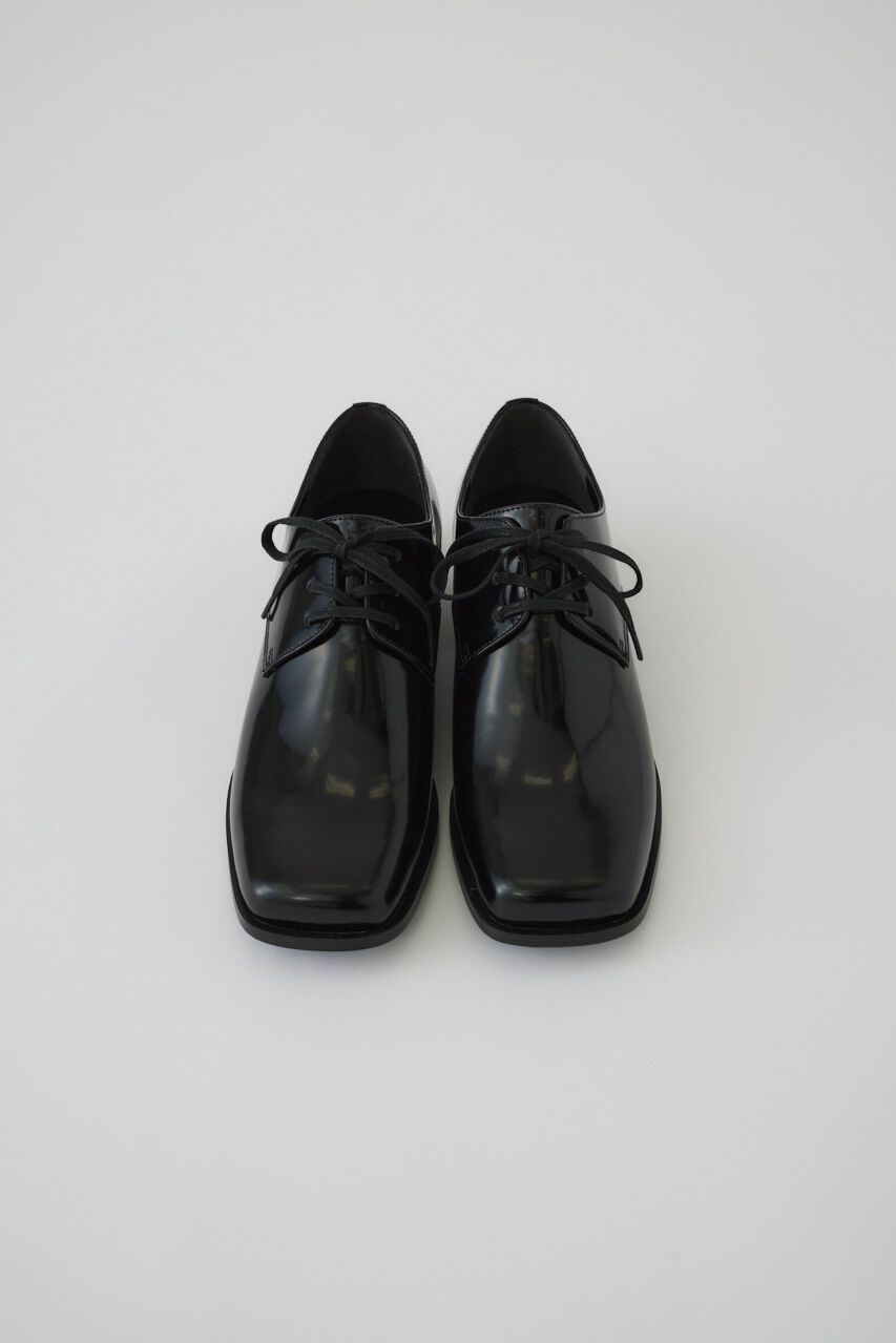 RIM.ARK 「Square toe blucher shoes」|スリッポン|BLK