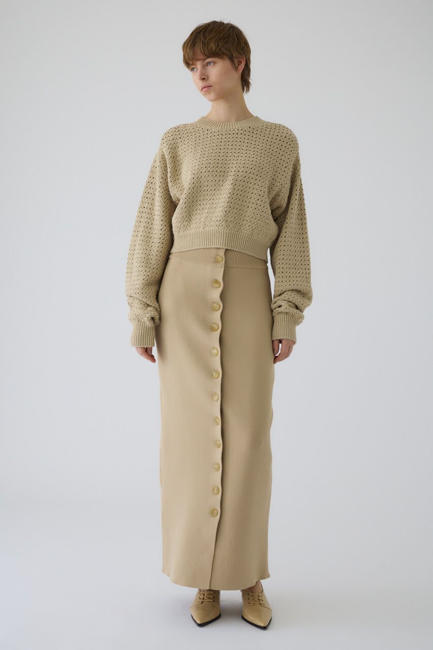 RIM.ARK 「High stretch I line SK」|スカート|