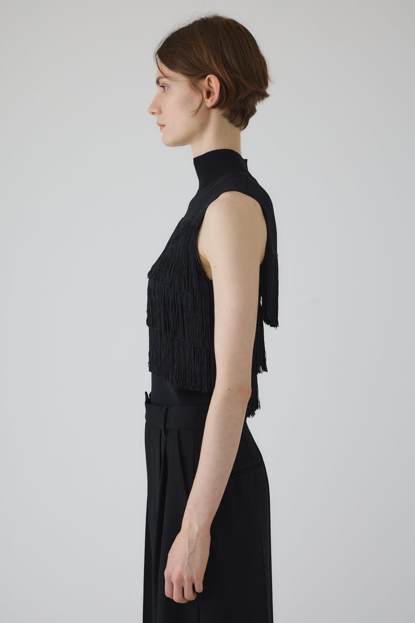 RIM.ARK 「Fringe N/S knit tops」|ニット・セーター|