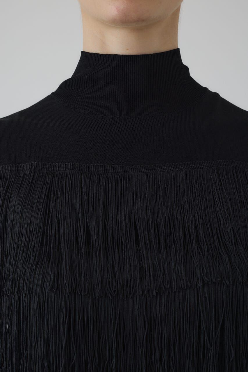 RIM.ARK 「Fringe N/S knit tops」|ニット・セーター|