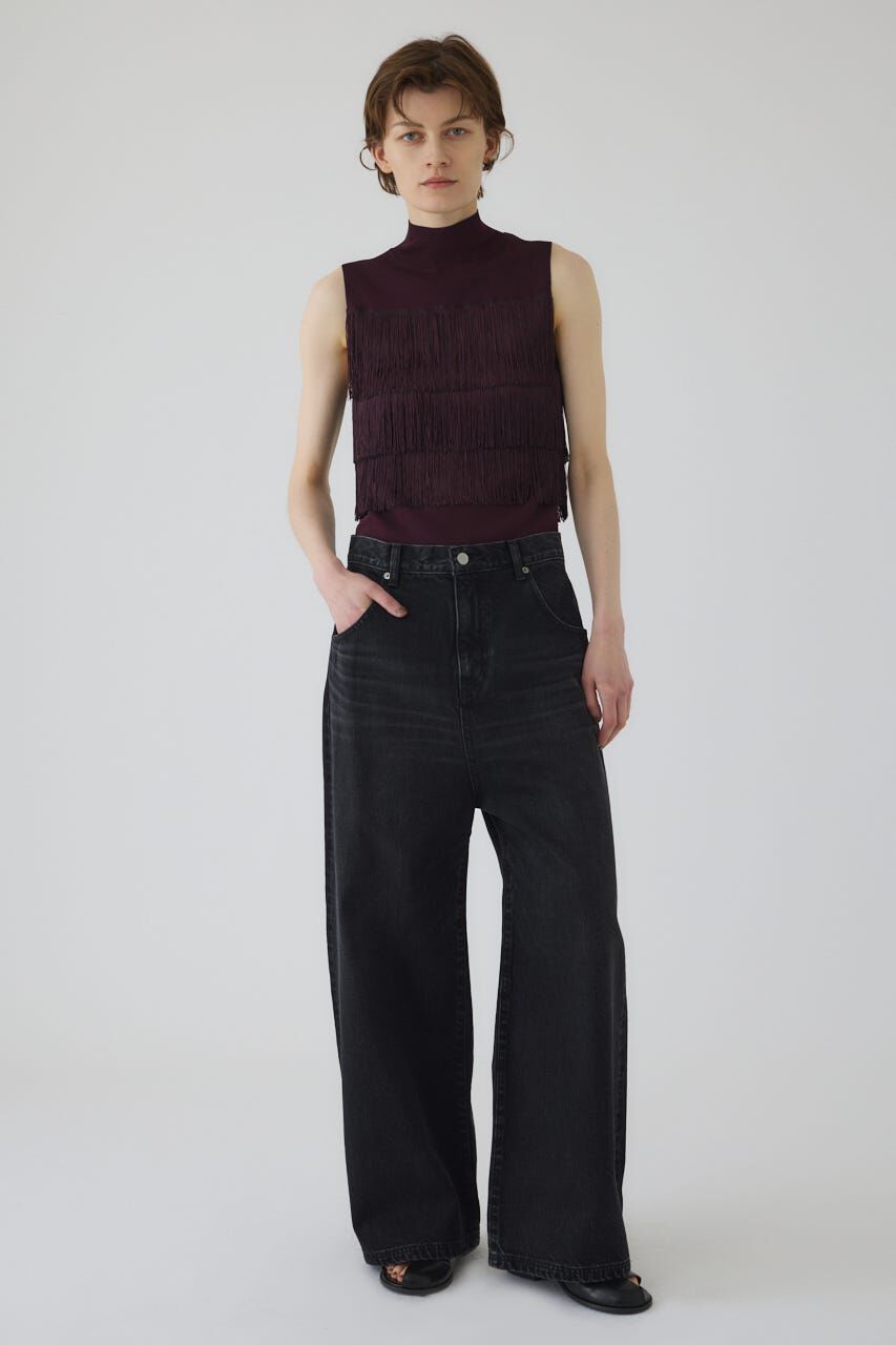 RIM.ARK 「Fringe N/S knit tops」|ニット・セーター|