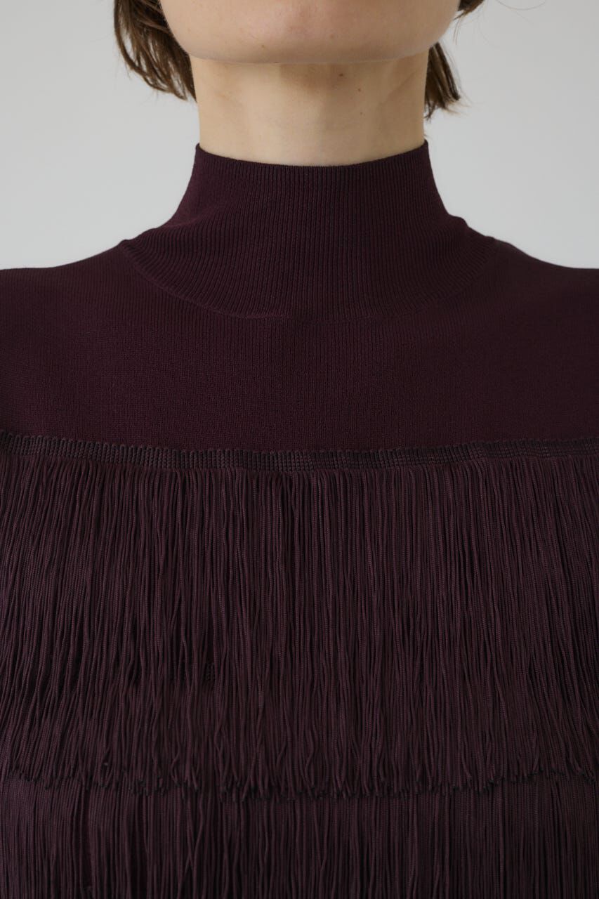 RIM.ARK 「Fringe N/S knit tops」|ニット・セーター|