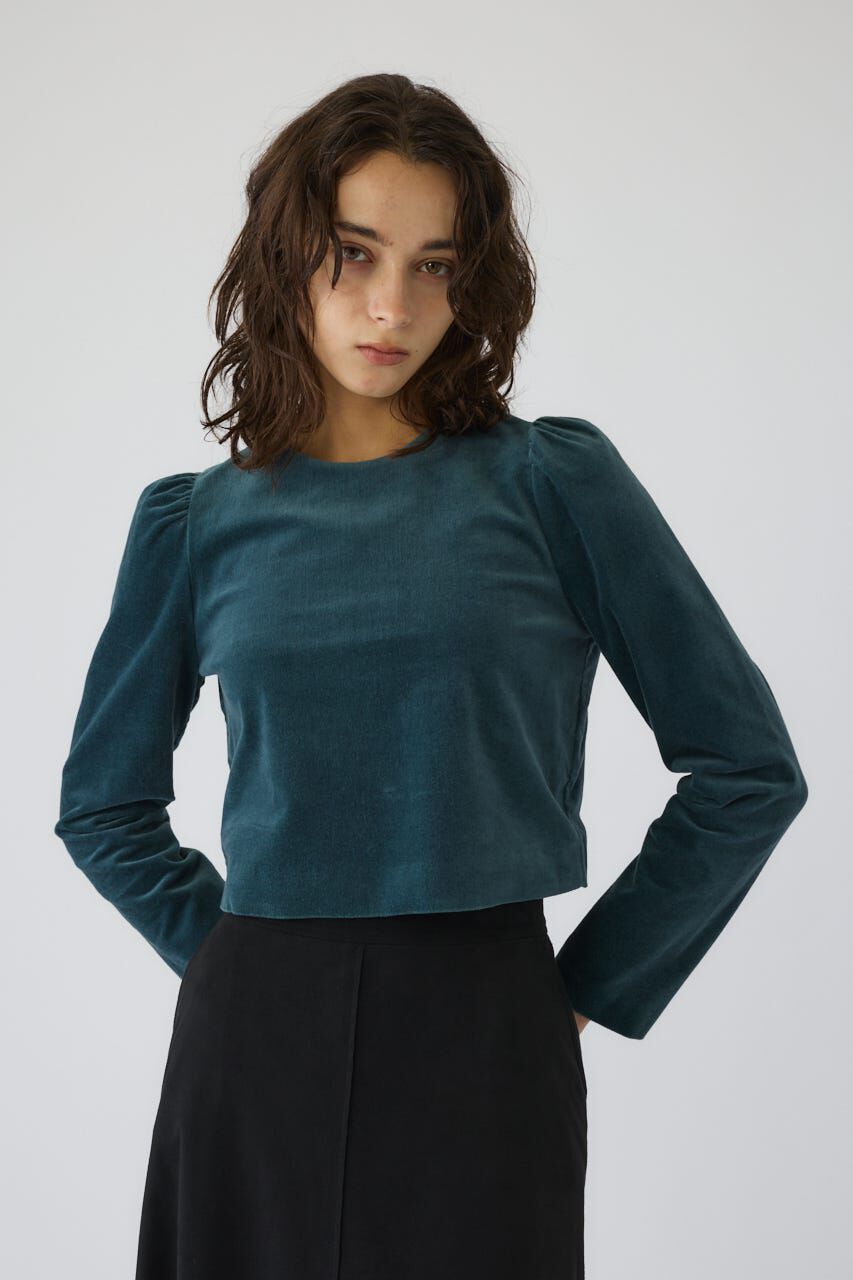 RIM.ARK 「Puff corduroy compact tops」|シャツ・ブラウス|