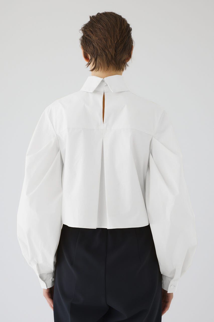 RIM.ARK 「Folded neck tuck blouse」|シャツ・ブラウス|