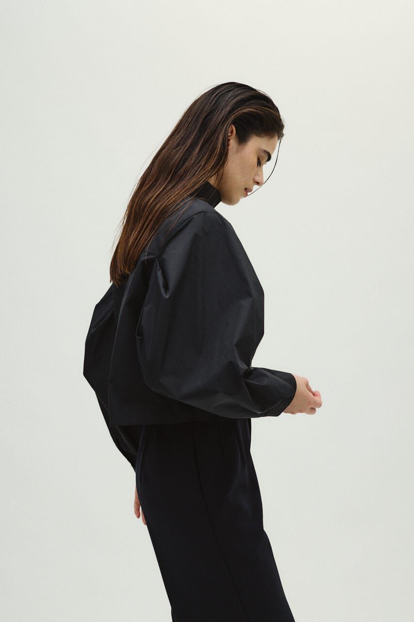 RIM.ARK 「Folded neck tuck blouse」|シャツ・ブラウス|