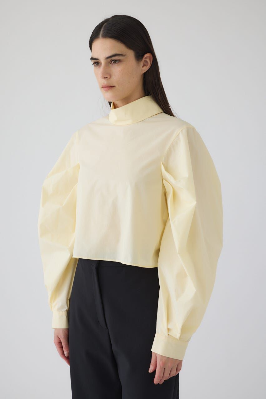 RIM.ARK 「Folded neck tuck blouse」|シャツ・ブラウス|