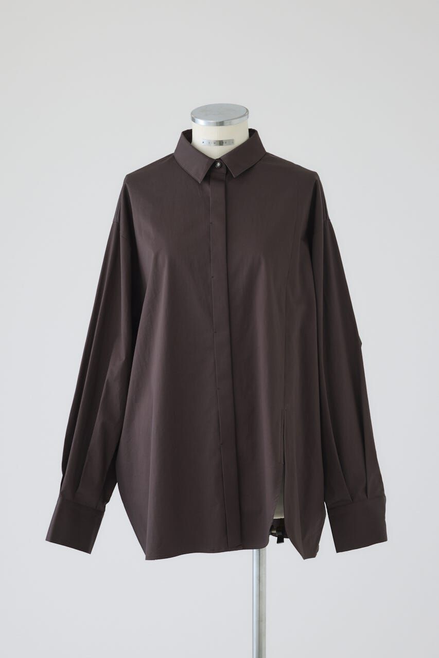 RIM.ARK 「Oversized asymmetry SH」|シャツ・ブラウス|C.GRY