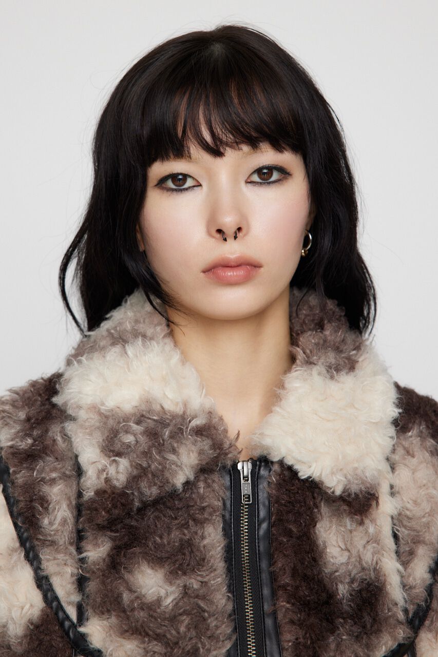 LAGUA GEM「RANDOM LINE ボアジャケット」|その他|