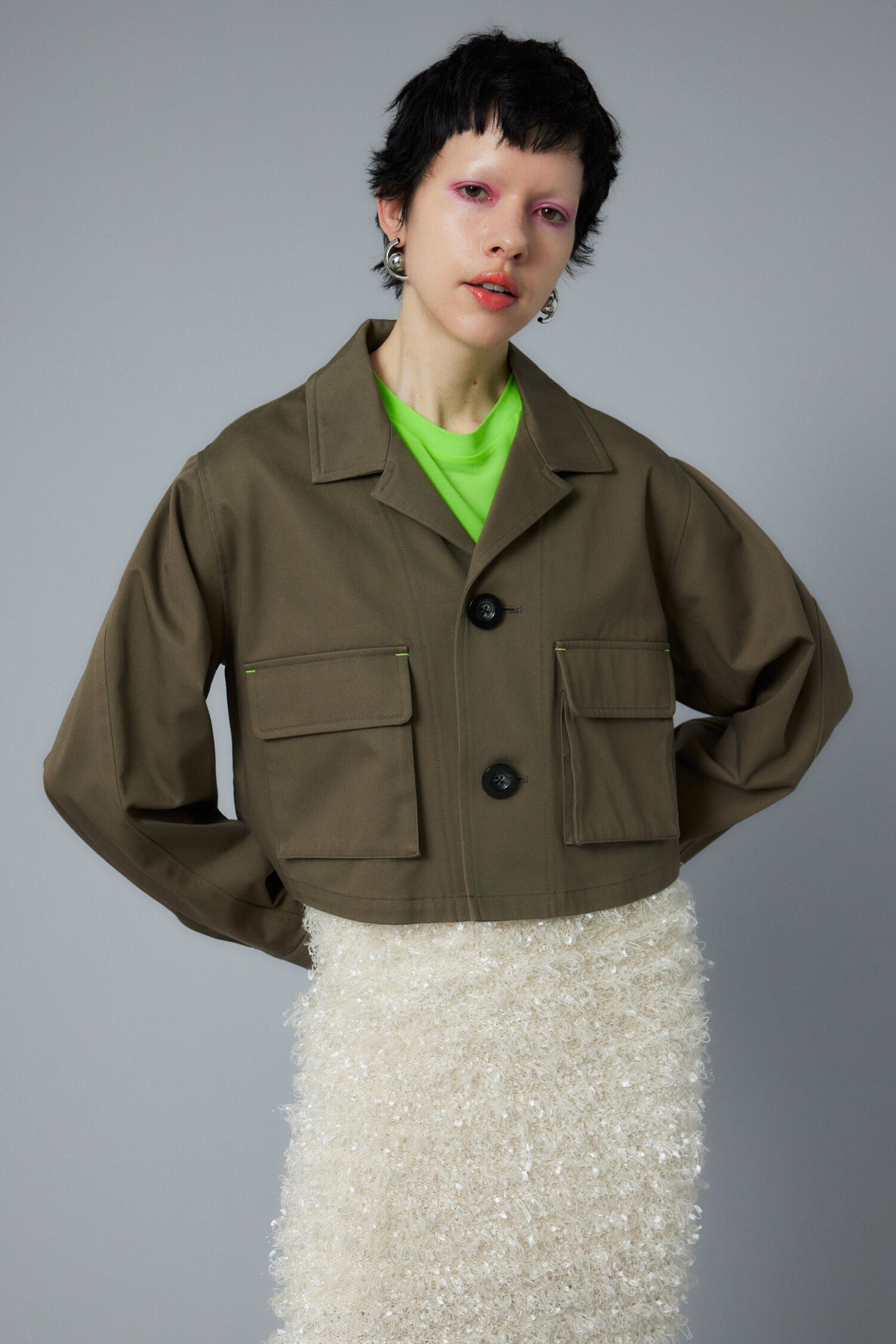HeRIN.CYE「Compact jacket」|その他|