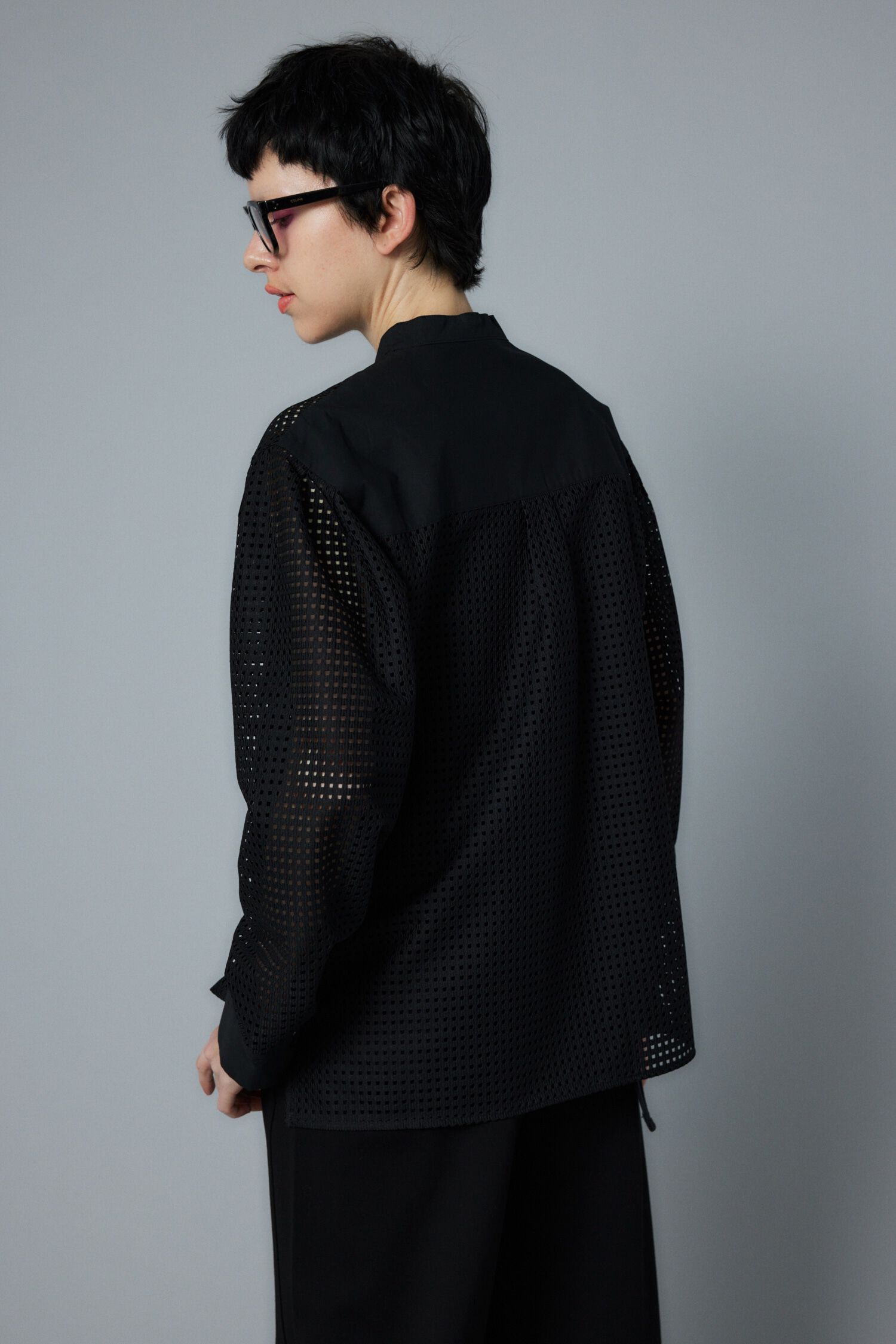 HeRIN.CYE「Mesh shirt」|シャツ・ブラウス|