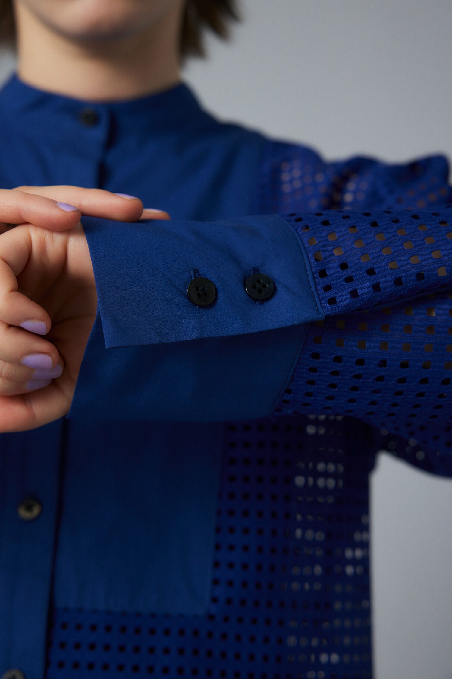 HeRIN.CYE「Mesh shirt」|シャツ・ブラウス|