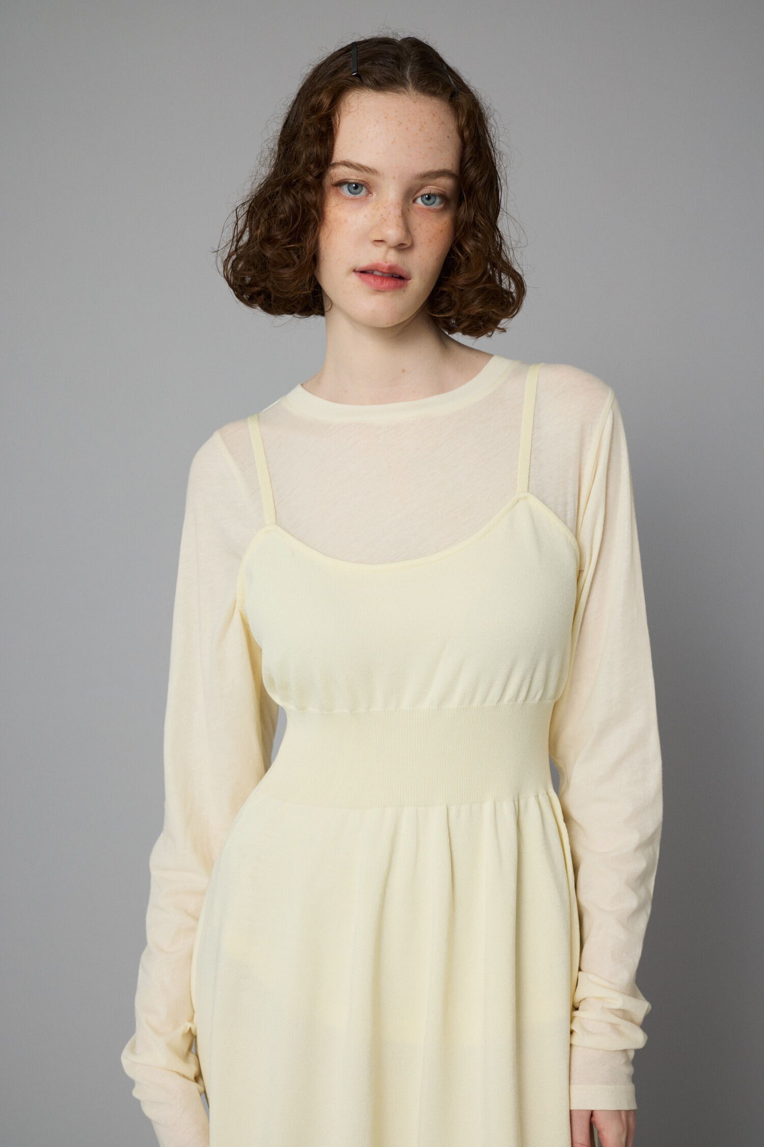 HeRIN.CYE「Waist shape knit dress」|ワンピース|