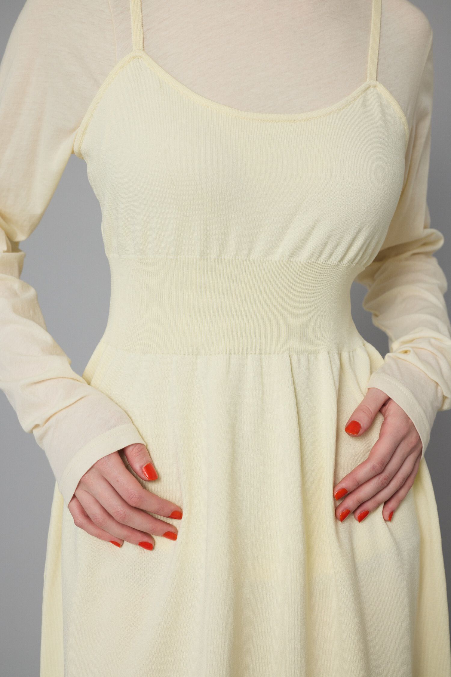 HeRIN.CYE「Waist shape knit dress」|ワンピース|