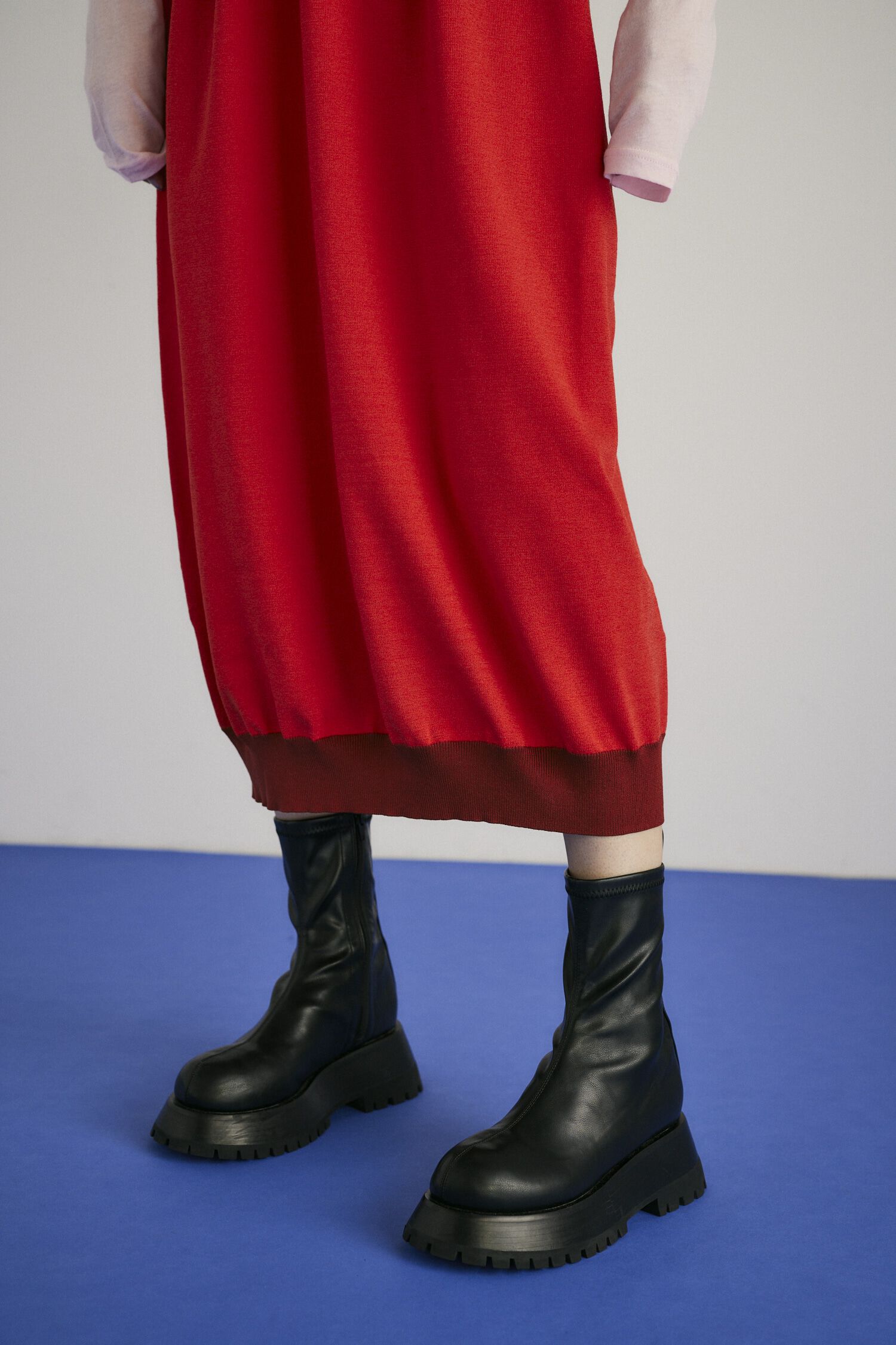 HeRIN.CYE「Waist shape knit dress」|ワンピース|