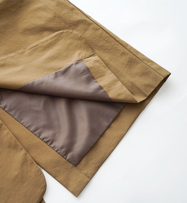 休日と詩「休日のドライブコート」|ステンカラーコート|