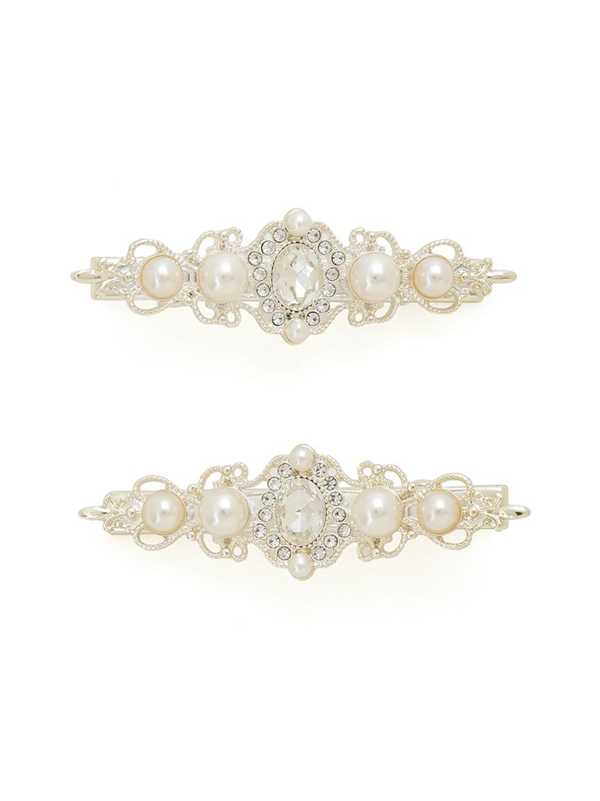 SNIDEL HOME「ビジューヘアピン」|その他|SLV