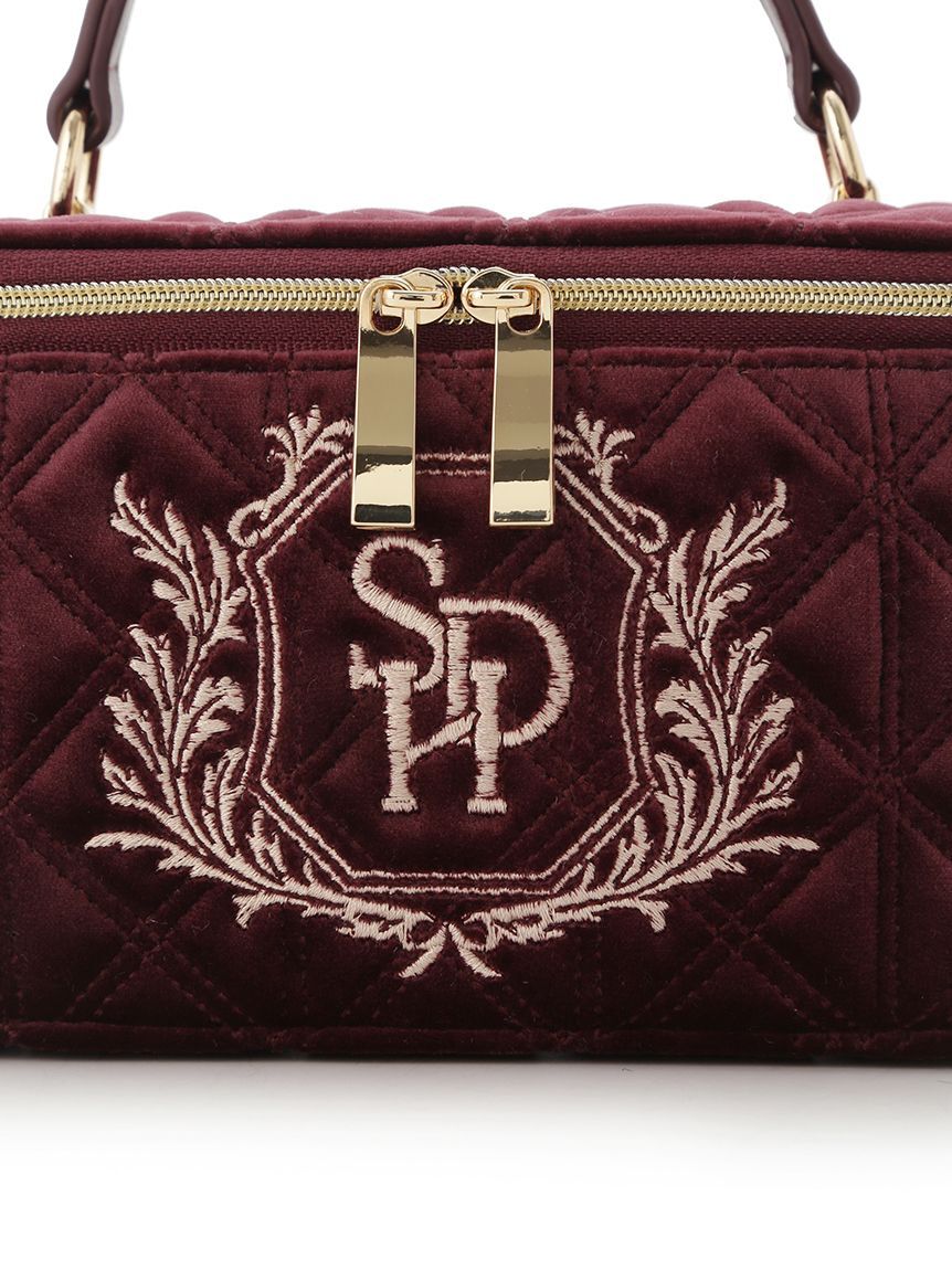 SNIDEL HOME「ベロアバニティポーチ」|ポーチ|