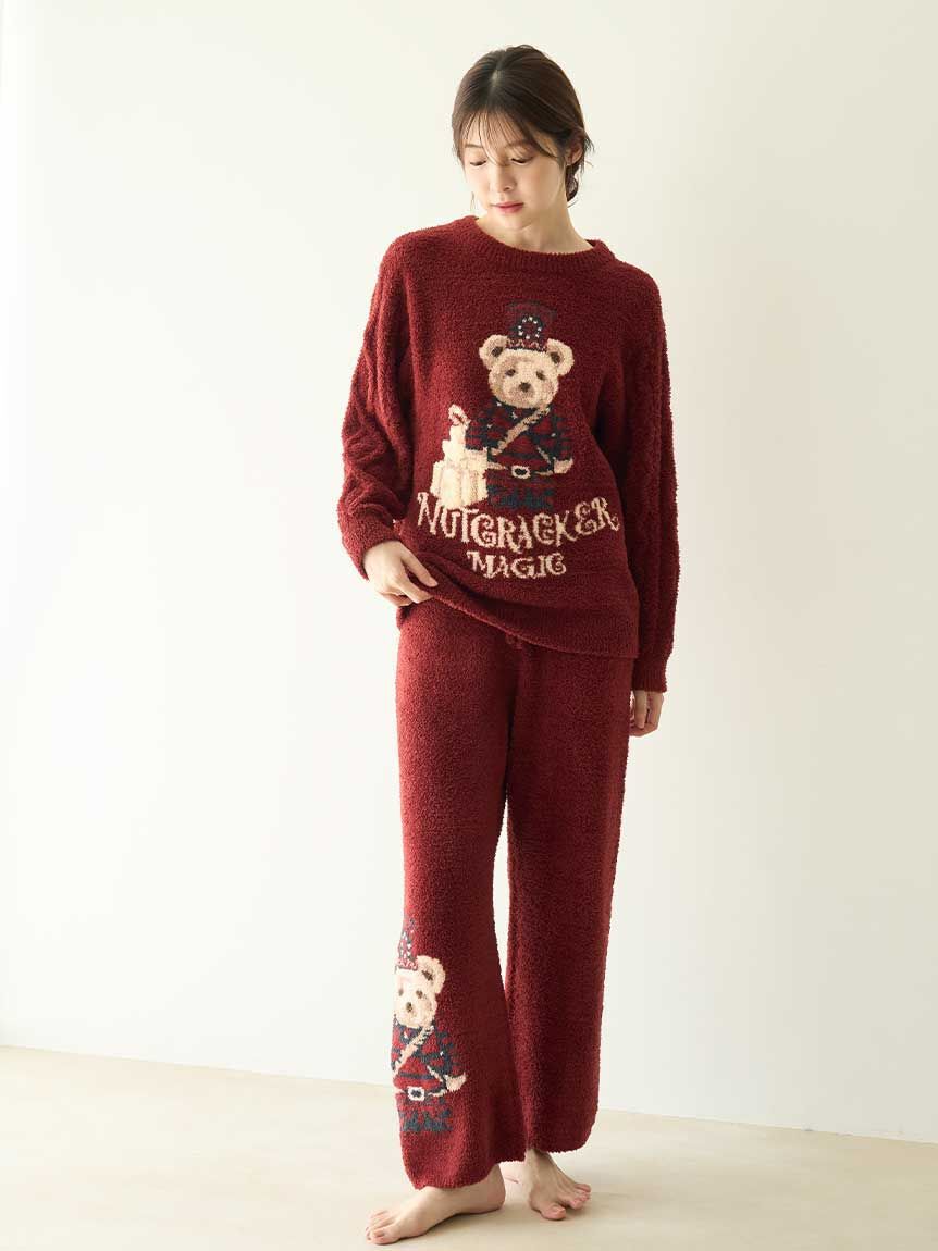 SNIDEL HOME「【Steam Whip】ホリデーベアジャガードプルオーバー」|ルームウェア|