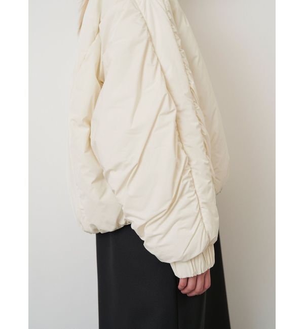 ELENDEEK「PATTED GATHER MA-1 BZ」|ブルゾン・スタジャン|