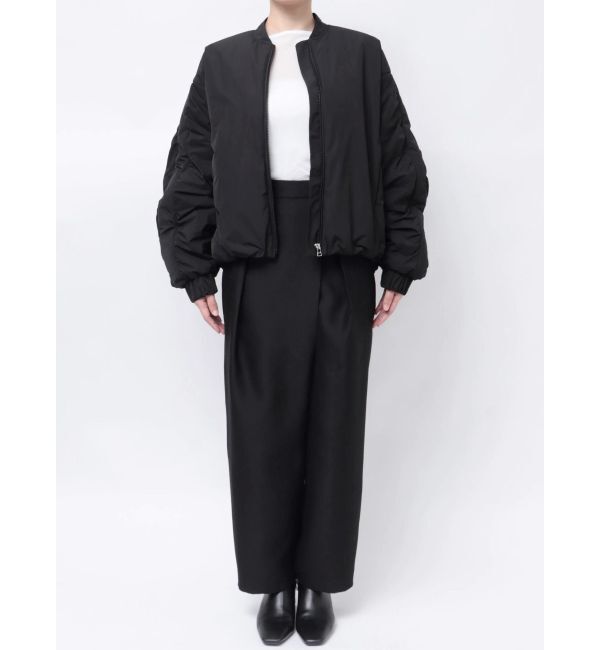 ELENDEEK「PATTED GATHER MA-1 BZ」|ブルゾン・スタジャン|