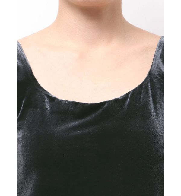 ELENDEEK「VELOUR PAD TANK」|タンクトップ|