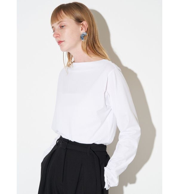 ELENDEEK「ROUND HEM CS」|Tシャツ・カットソー|オフホワイト