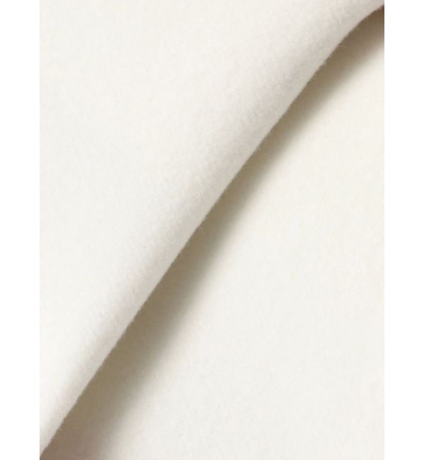 ELENDEEK「FORM SHORT WOOL CT」|ノーカラーコート|