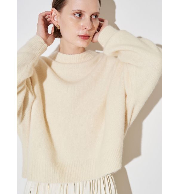 ELENDEEK「FOX WOOL ASYMMETRY KT」|ニット・セーター|