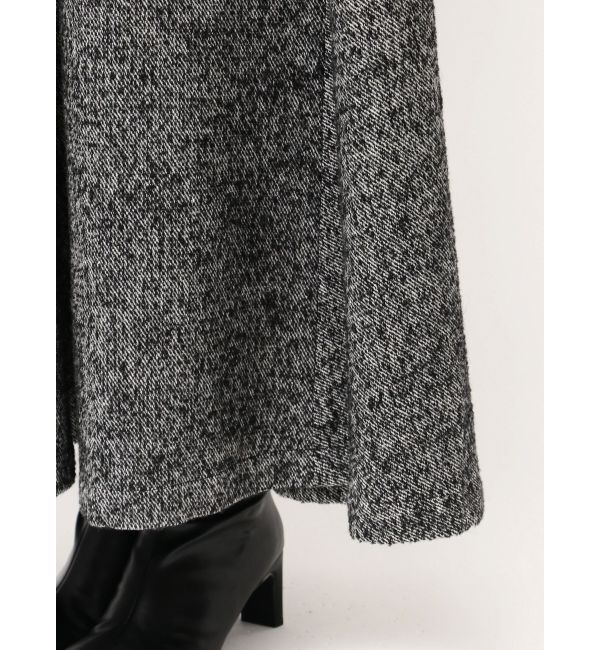 ELENDEEK「TWEED DEEP V NECK OP」|ワンピース|