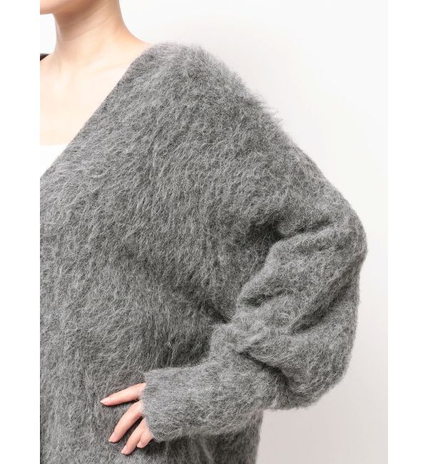 ELENDEEK「ALPACA SHAGGY KTCD」|カーディガン|