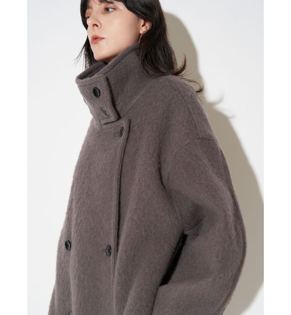 ELENDEEK「STAND COLLAR SHORT CT」|チェスターコート|