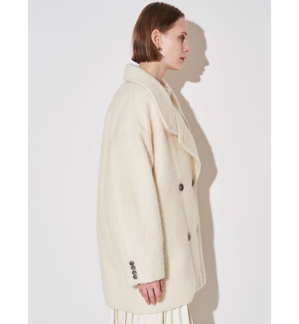 ELENDEEK「STAND COLLAR SHORT CT」|チェスターコート|