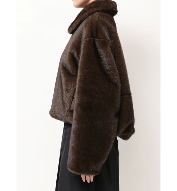 ELENDEEK「FUR ZIP BZ」|ブルゾン・スタジャン|