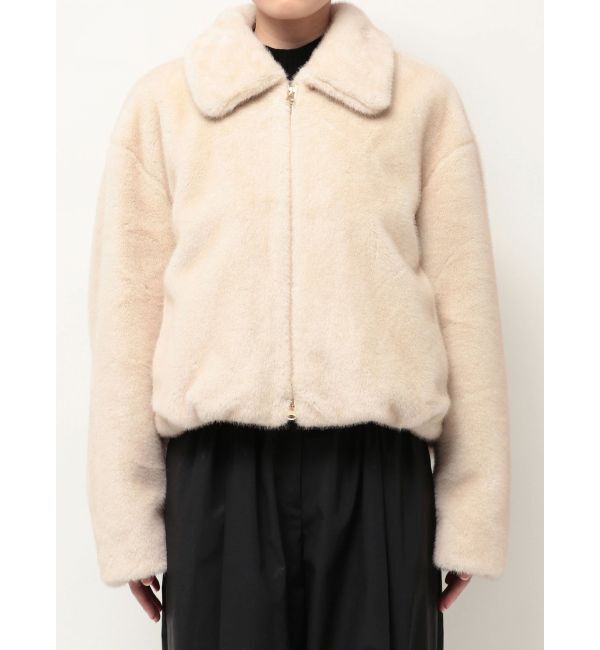 ELENDEEK「FUR ZIP BZ」|ブルゾン・スタジャン|
