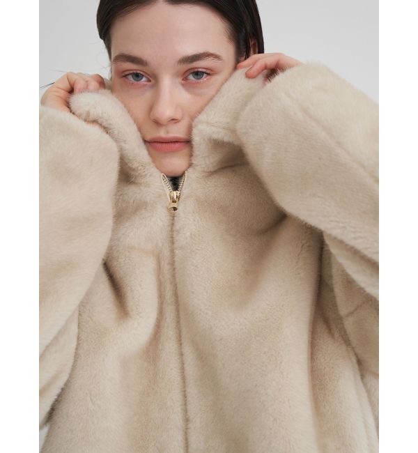 ELENDEEK「FUR ZIP BZ」|ブルゾン・スタジャン|