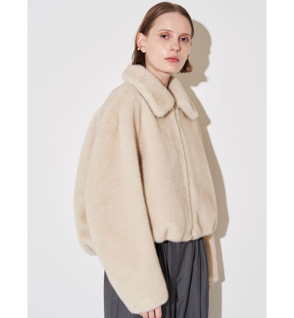 ELENDEEK「FUR ZIP BZ」|ブルゾン・スタジャン|