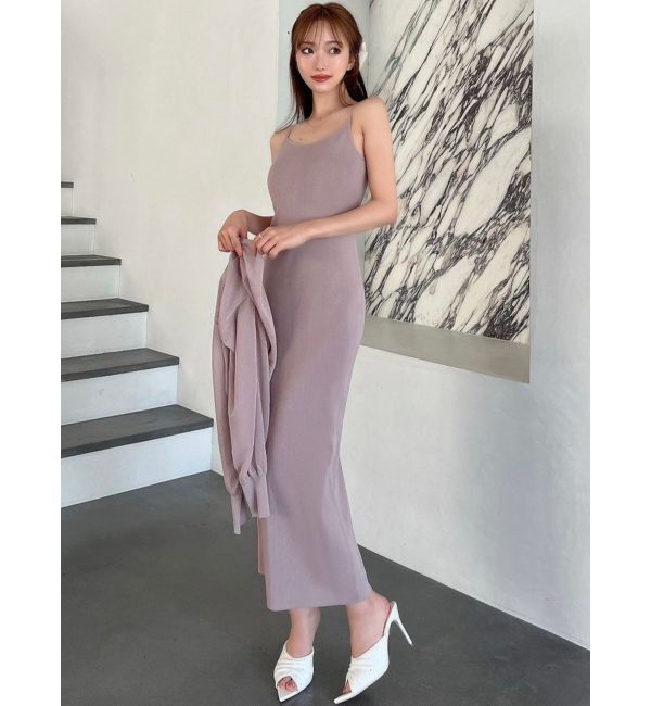 RESEXXY「シアーカーデコンビニットワンピース」|ワンピース|