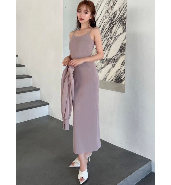 RESEXXY「シアーカーデコンビニットワンピース」|ワンピース|