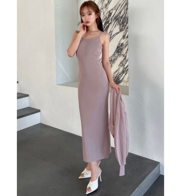 RESEXXY「シアーカーデコンビニットワンピース」|ワンピース|