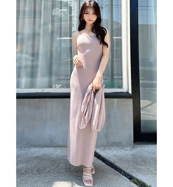 RESEXXY「シアーカーデコンビニットワンピース」|ワンピース|