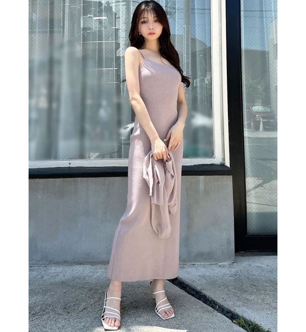 RESEXXY「シアーカーデコンビニットワンピース」|ワンピース|