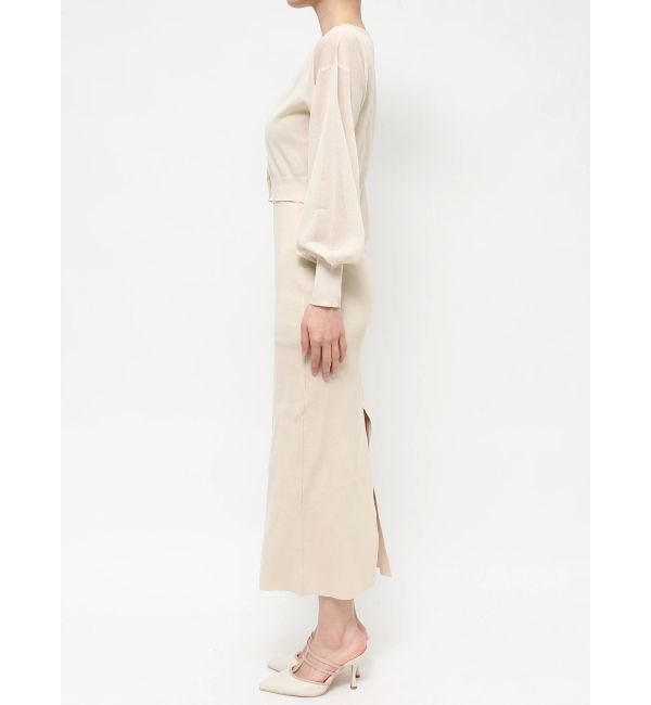 RESEXXY「シアーカーデコンビニットワンピース」|ワンピース|